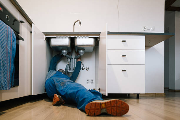 Professional Leak Detection technician working in Pineville, SC